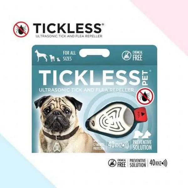 1ea Tickless Pet Tick & Flea Repeller Beige - Health/First Aid